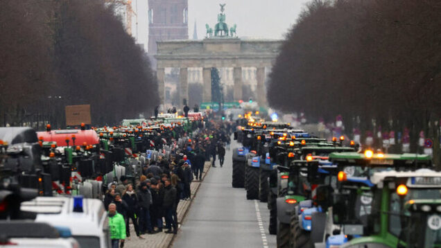 Farmers’ protests surge in Germany against cuts in subsidies and tax increases