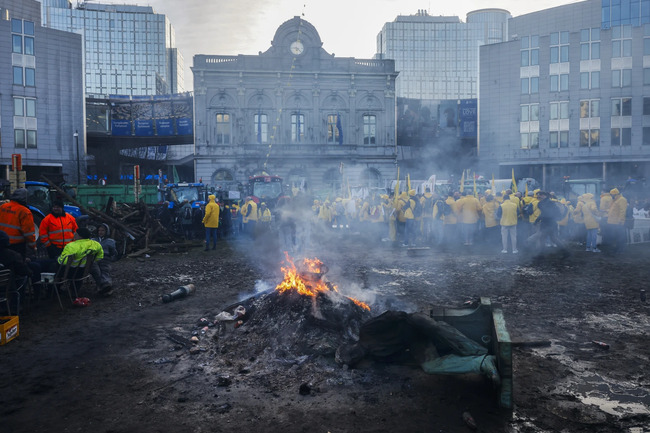Farmers’ protests grip Europe from Brussels and Berlin to Greece and Romania
