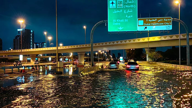 Climate change and cloud seeding ‘exacerbated’ deadly flooding in Gulf countries