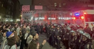 Hundreds arrested in crackdown on Gaza solidarity encampments in New York City
