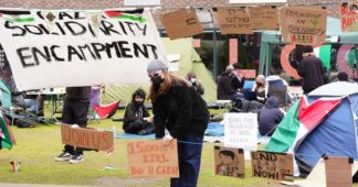 Students’ Gaza protests spread across Britain