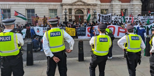 British workers against the Genocide