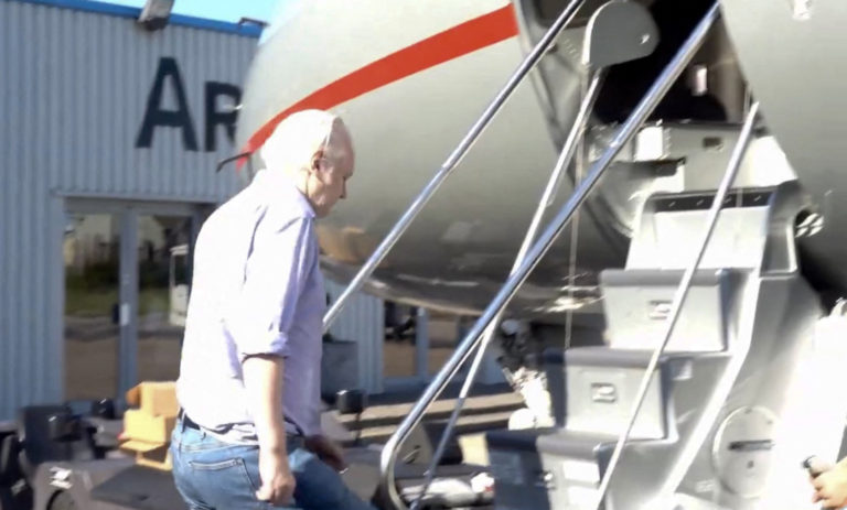 Assange Released from Prison After Agreeing To Plead Guilty to Espionage Act Violation
