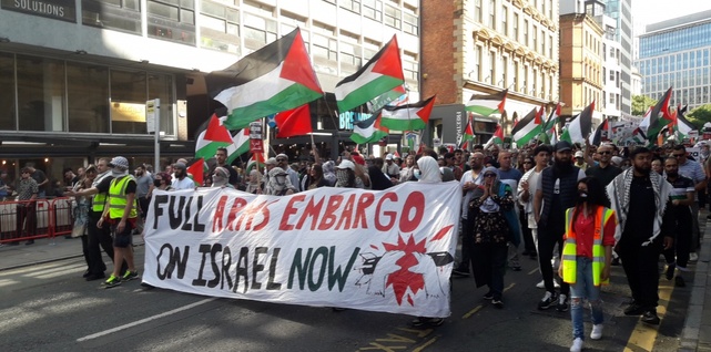 Thousands march for Palestine as Israel intensifies war on Gaza and West Bank
