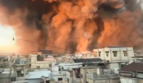 Massive Israeli strikes hit residential area in Beirut Southern Suburb