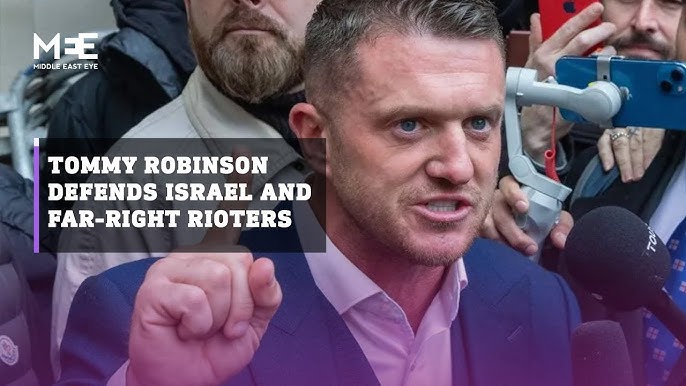Tommy Robinson defends Israel, calls far-right rioters ‘ordinary people’ in Israeli media interview