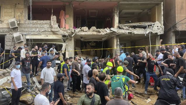 Israeli Strike on Beirut Targeting Hezbollah Hits Civilian Infrastructure, Casualties Reported