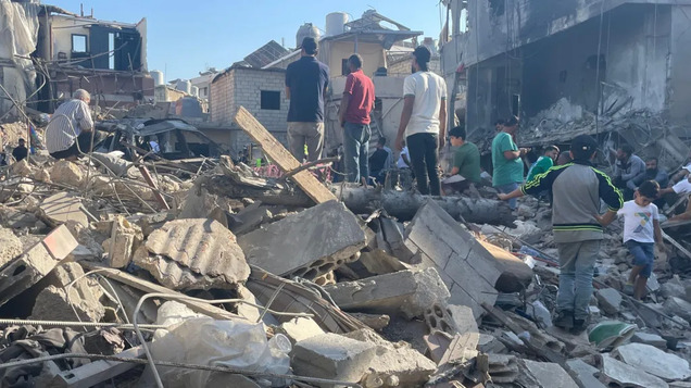 Lebanon: ‘Whole neighbourhood wiped out’ in Israel air strike
