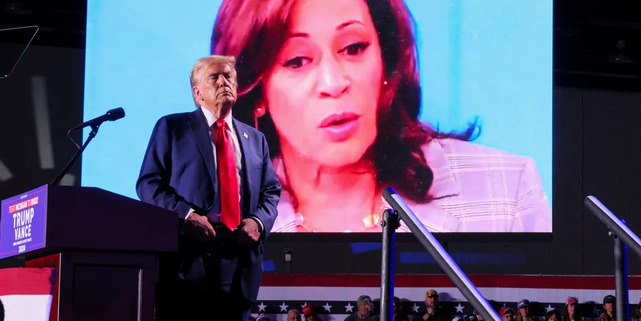 ‘Anti-war’ Trump trying to outflank Harris at critical moment