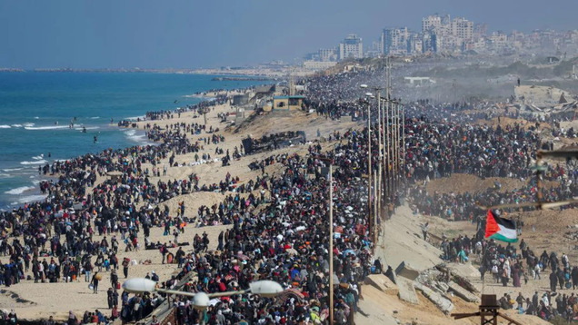Trump would turn Gaza into beachfront property