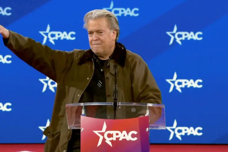France’s Bardella cancels CPAC speech after Steve Bannon’s ‘Nazi’ gesture