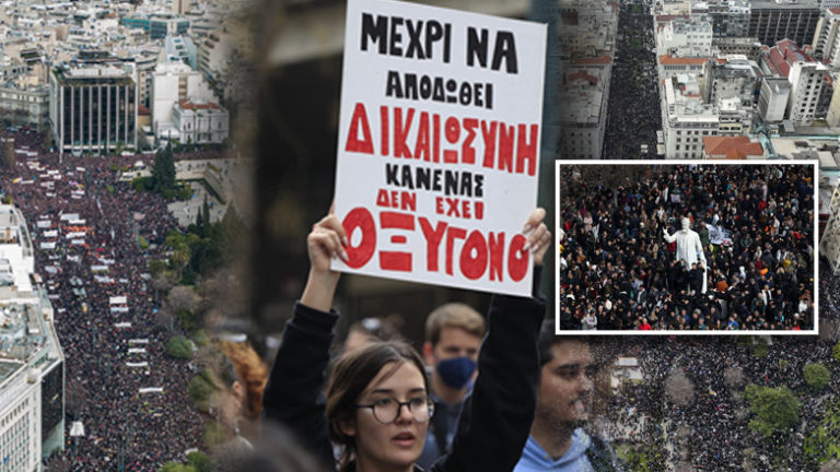 Millions demonstrate all over Greece against the neoliberal Mafiosi (photos and videos)