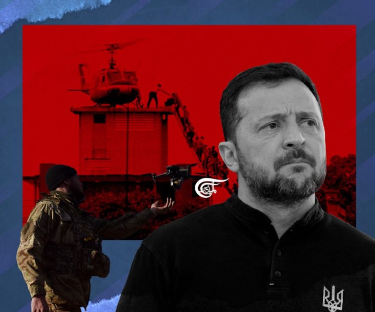 Ukraine is resembling the fall of Saigon in 1975 as its governing regime takes to echoing Trump’s anti-China policies