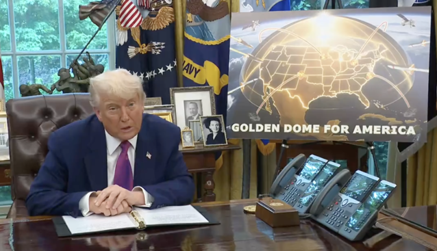 President Trump Unveils Plans for ‘Golden Dome’ Missile Defense System