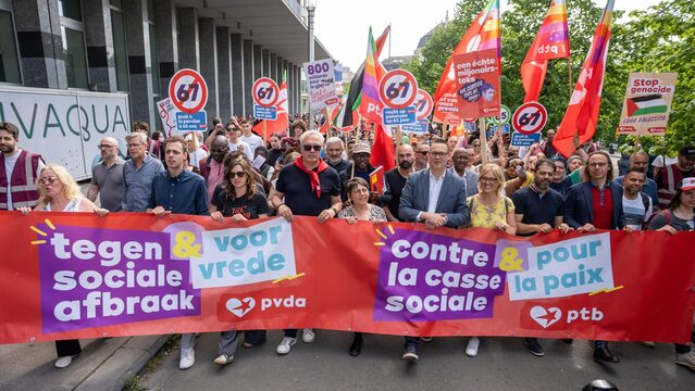 Belgians to government: “We won’t sacrifice pensions for warplanes”