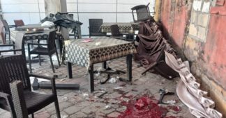 Israeli Airstrikes Decimate the Last Restaurant in Gaza City in Nightmarish Bloodbath