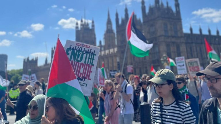 600.000 march through London for Palestine and against the Genocide