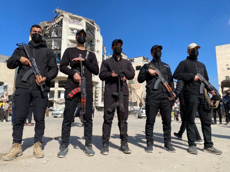 Inside the Hamas unit fighting Israeli-armed gangs that loot aid and facilitate displacement in Gaza