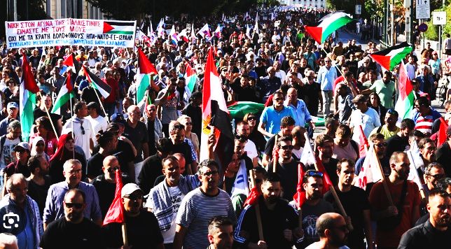 Israeli “tourists” attack Greek demonstrators in Rhodes