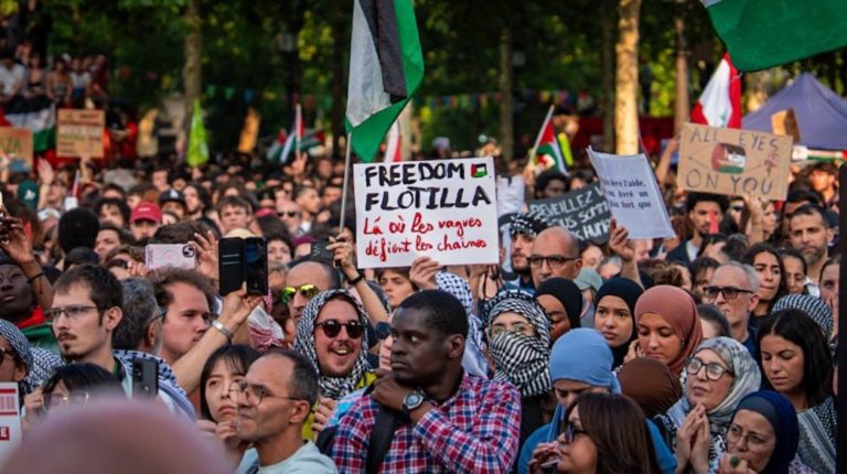 Over 150,000 protest across Europe against Gaza blockade and attack on “Madleen”