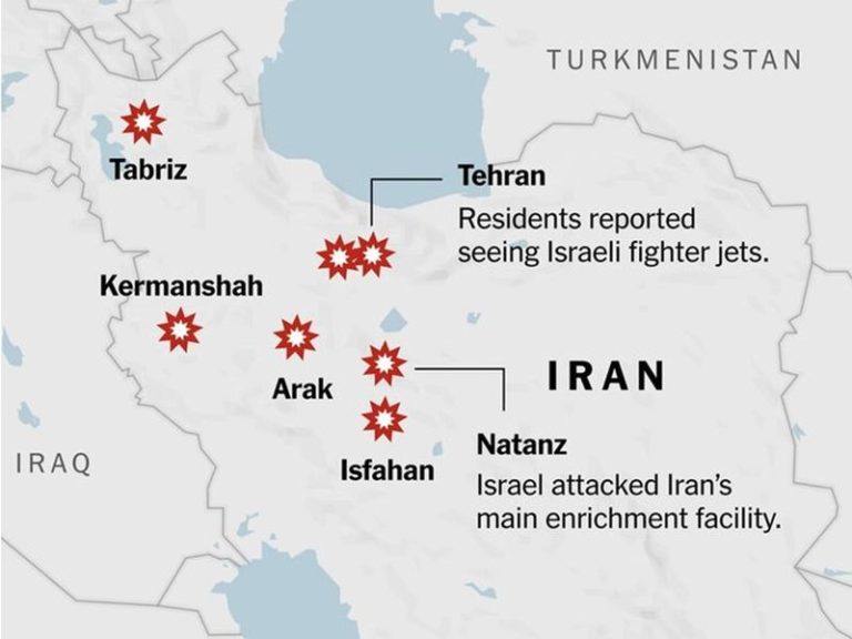 Israel Starts Bombing Iran, IRGC Chief Reported Killed