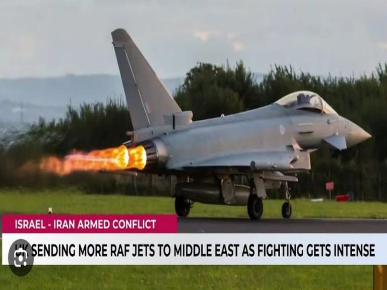 Starmer sends warplanes to Middle East as Israel-Iran war intensifies