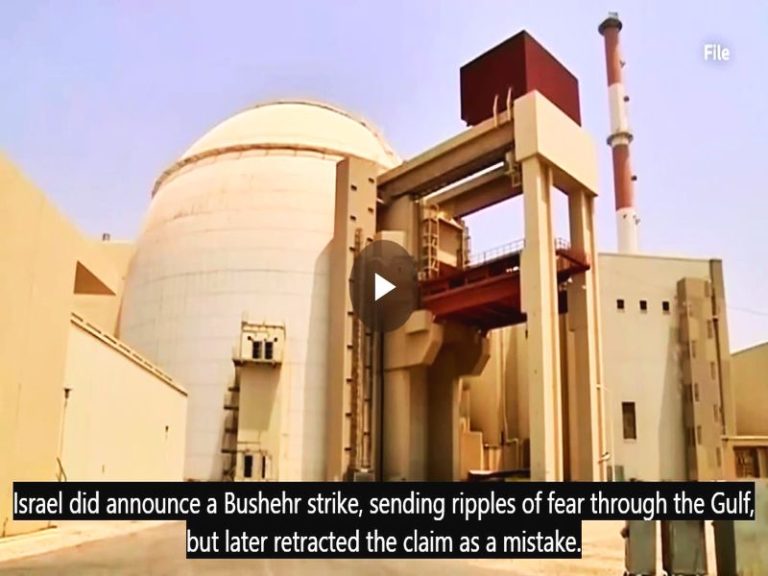 Towards a Chernobyl in the Middle East