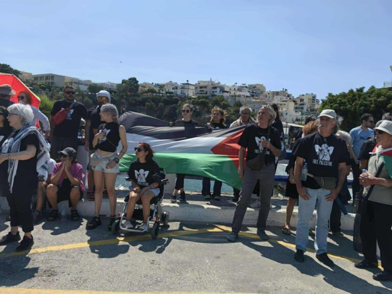 Defiant Israeli tourists get a competent response from the people of Lassithi