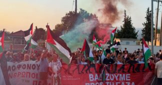 Greeks revolt against Israeli Fascism