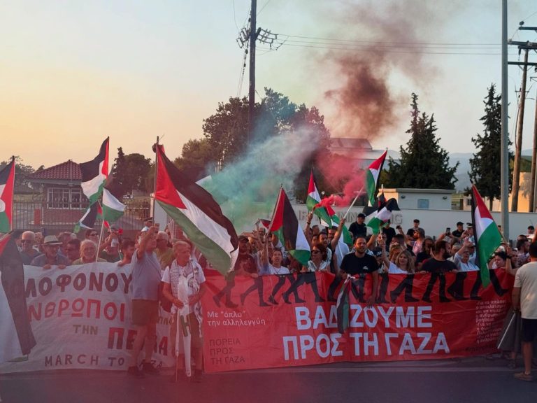 Greeks revolt against Israeli Fascism