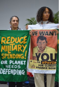 How increasing global military expenditure threatens SDG 13 on Climate action