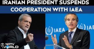 Iran’s President Signs Law Suspending Cooperation With IAEA in Response to US-Israeli Airstrikes