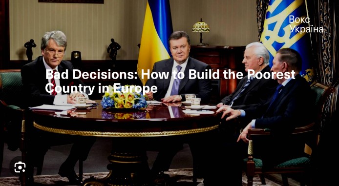 Ukraine becomes the poorest country in Europe again