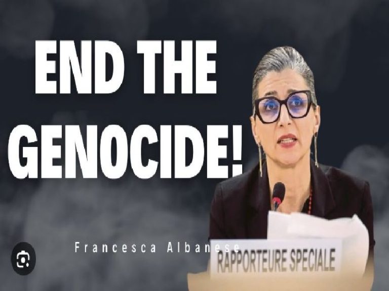 The Persecution of Francesca Albanese