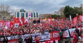 Hundreds of thousands of public sector workers in Turkey strike against the government’s miserly wage offer