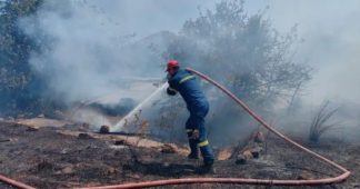Wildfires Raging Across Greece Amidst Heatwave