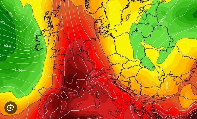 Temperature records broken as extreme heat grips parts of Europe