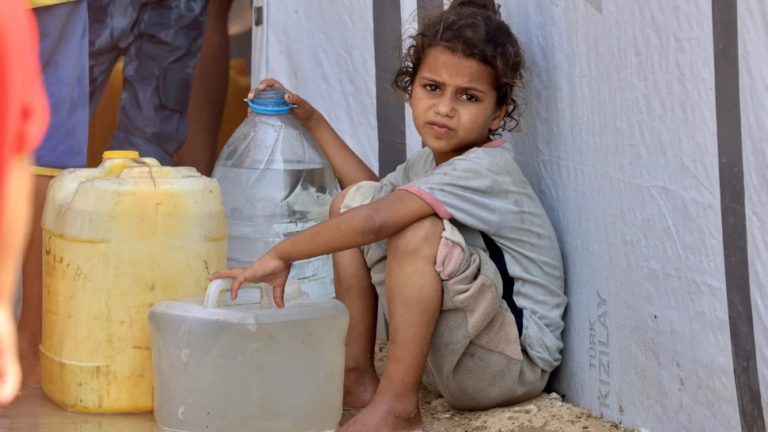 Agonising heat wave hits Gaza amid widescale dehydration and famine