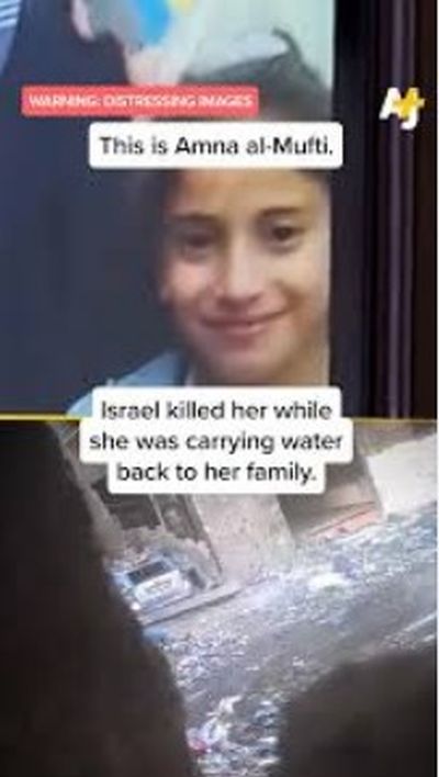 From a citizen journalist in Gaza