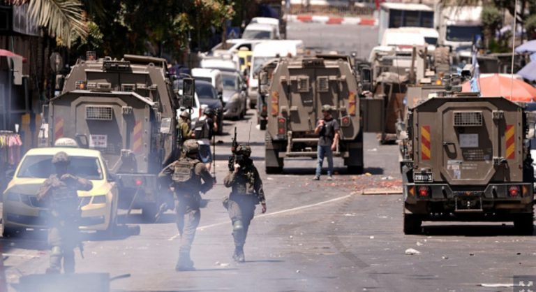 Israeli raid on Ramallah leaves 33 Palestinians wounded