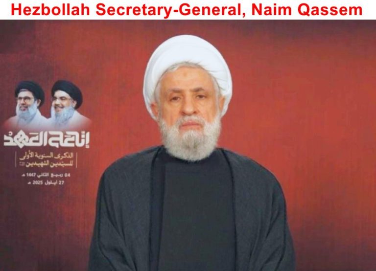 Piercing the Ship: Qassem’s Warning Exposes Deepening Schism over Lebanon’s Fate