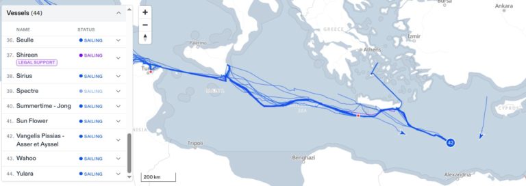 Global Sumud Flotilla: Maximum Alert. Urgent Message from Stefano Bertoldi, Commander of the Zefiro Sailing Boat