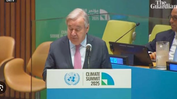 ‘Science demands action’: world leaders and UN push climate agenda forward despite Trump’s attacks