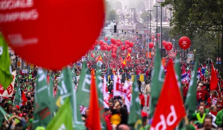 Travel chaos, fires and protests: How national strike unfurled in Brussels