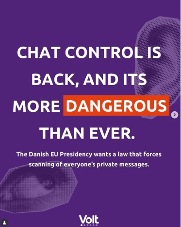 Chat Control will bring totalitarian communication regulation to so-called free Europe