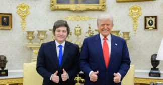 Trump pledges $20B to Argentina, threatens to cut aid if country votes left Trump pledges $20B to Argentina, threatens to cut aid if country votes left