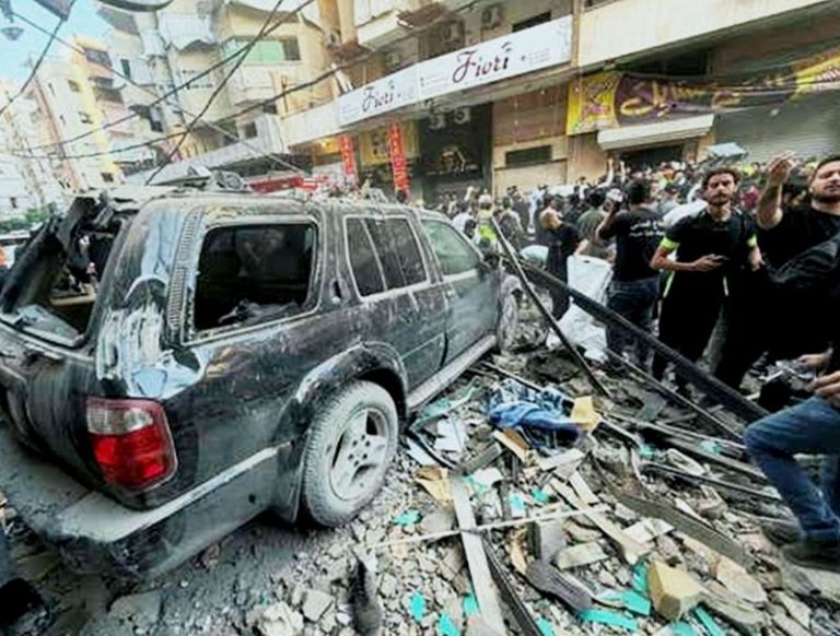 At Least Five Killed as Israel Attacks Lebanese Capital, IDF Says Hezbollah Chief of Staff Was Slain