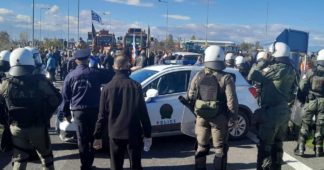 Tensions rise as farmers clash with police near Larissa