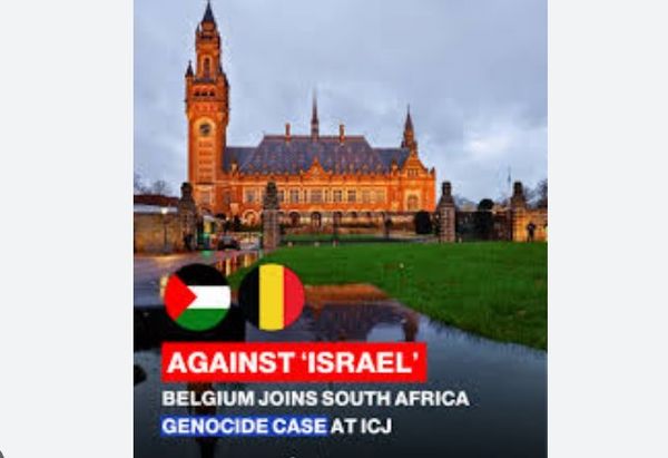 Belgium joins South Africa’s genocide case against Israel at ICJ