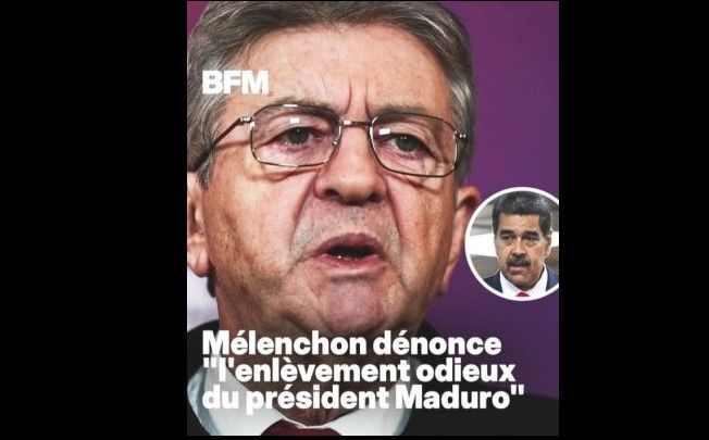 “Les USA de Trump s’emparent du pétrole du Venezuela” : Mélenchon dénonce “l’enlèvement odieux” de Nicolas Maduro